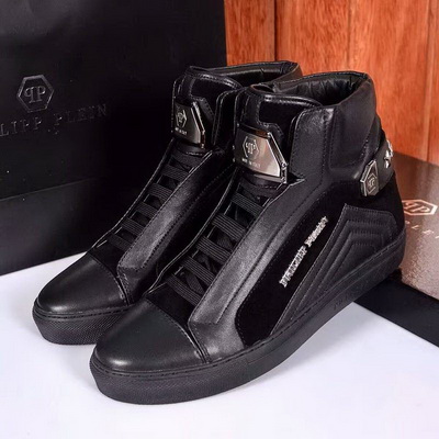 PhiliPP Plein High-Top Fashion Men Shoes--018